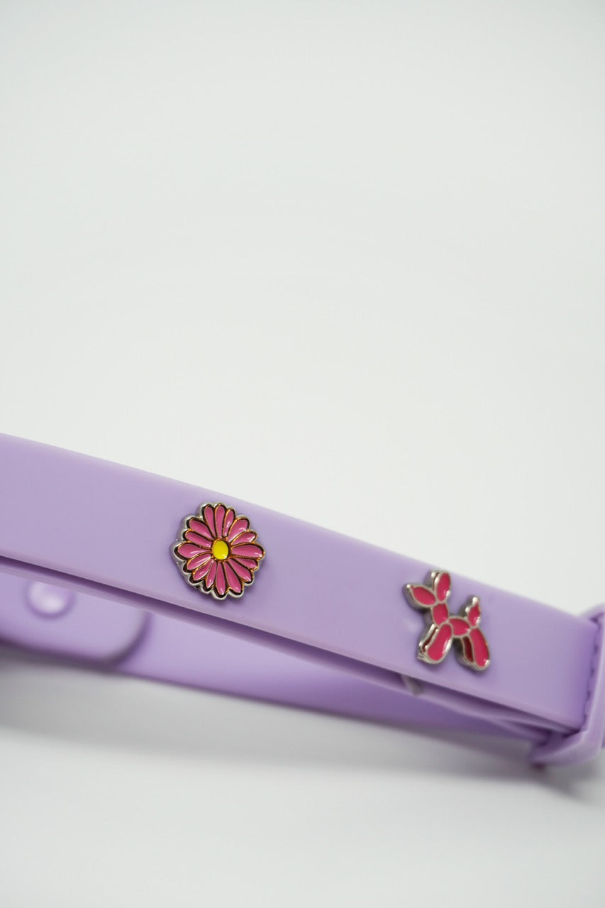 Flower Dog Collar Charm
