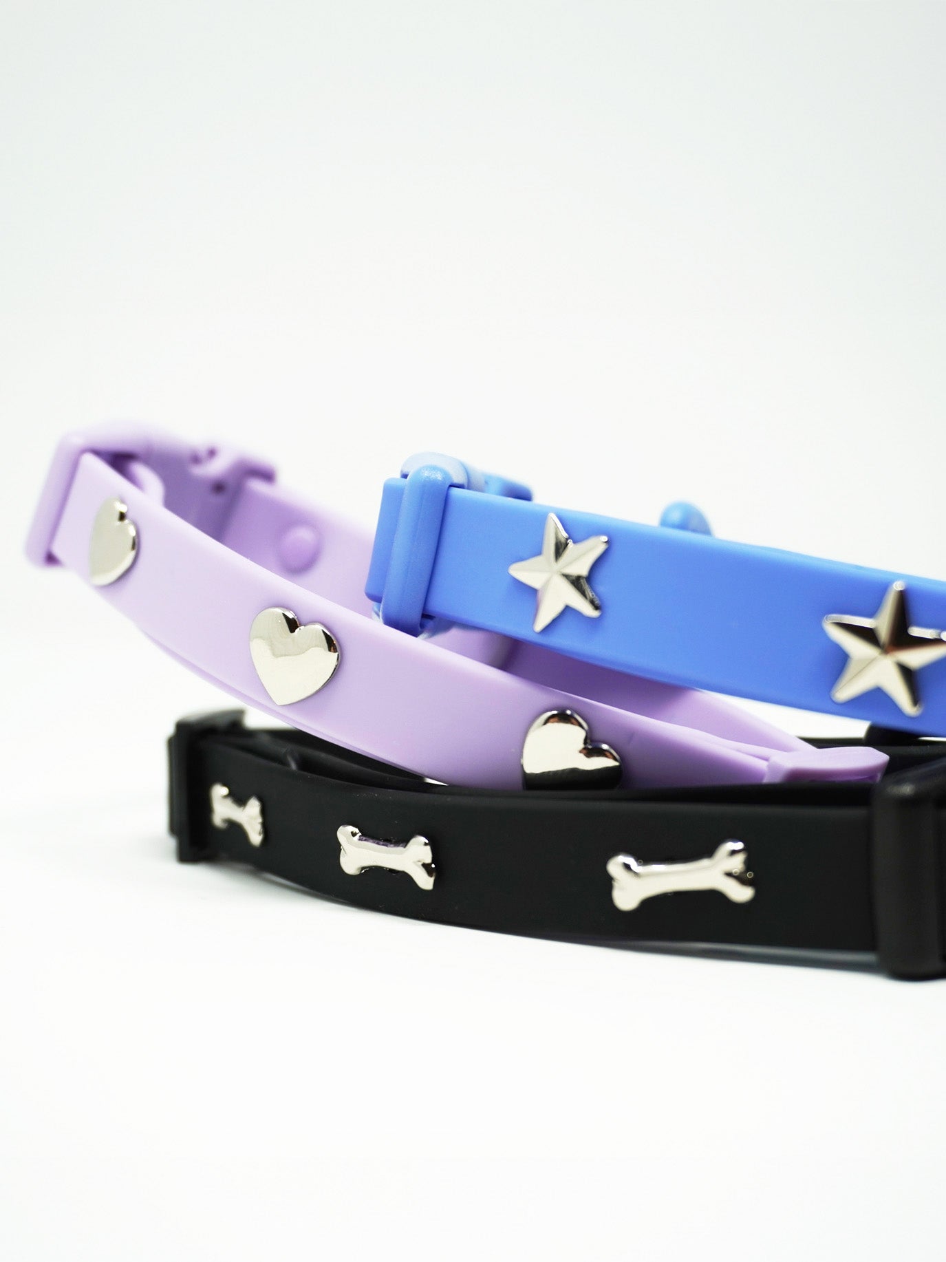 Silver Star Dog Collar Charm