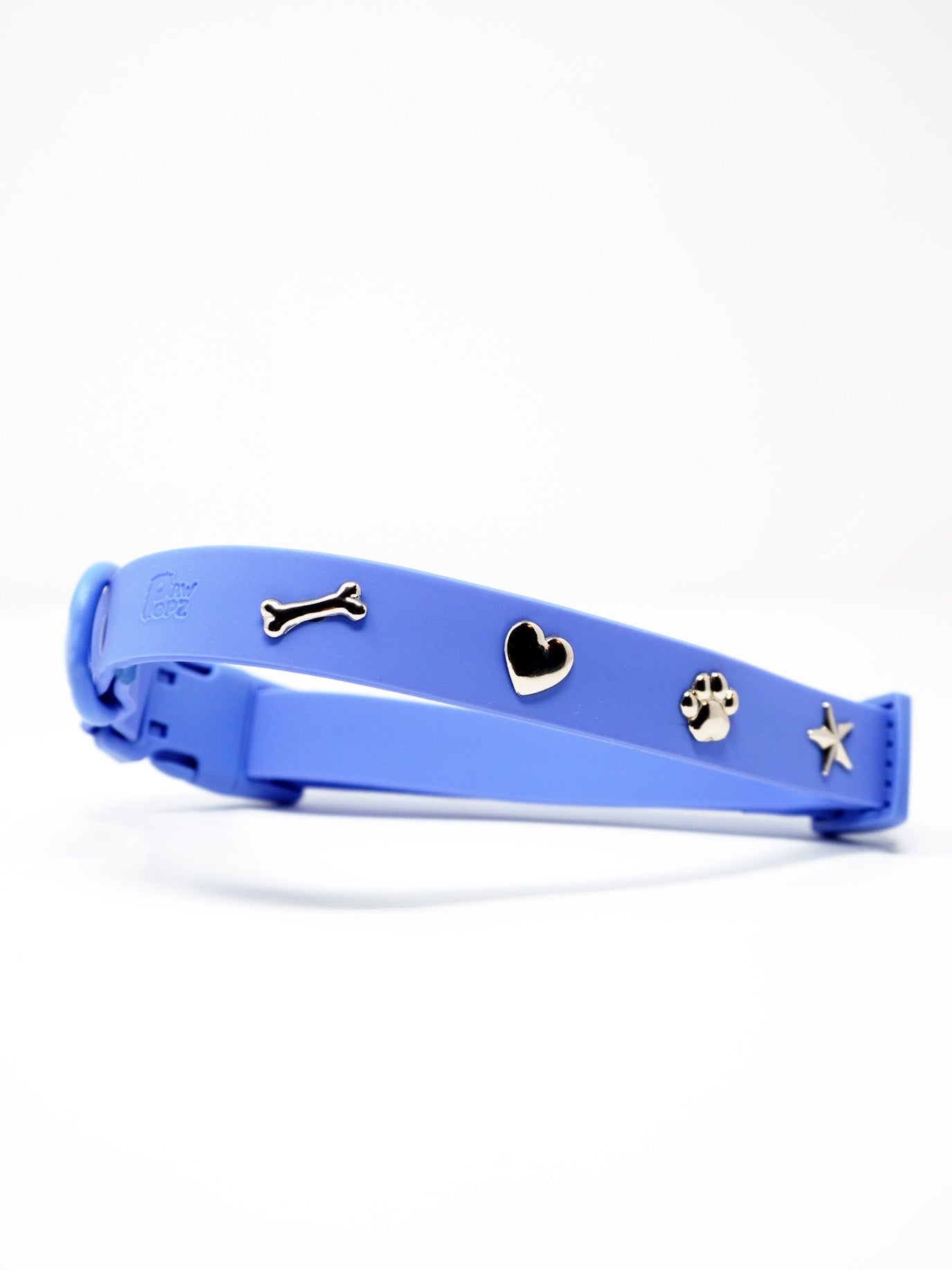 Silver Star Dog Collar Charm