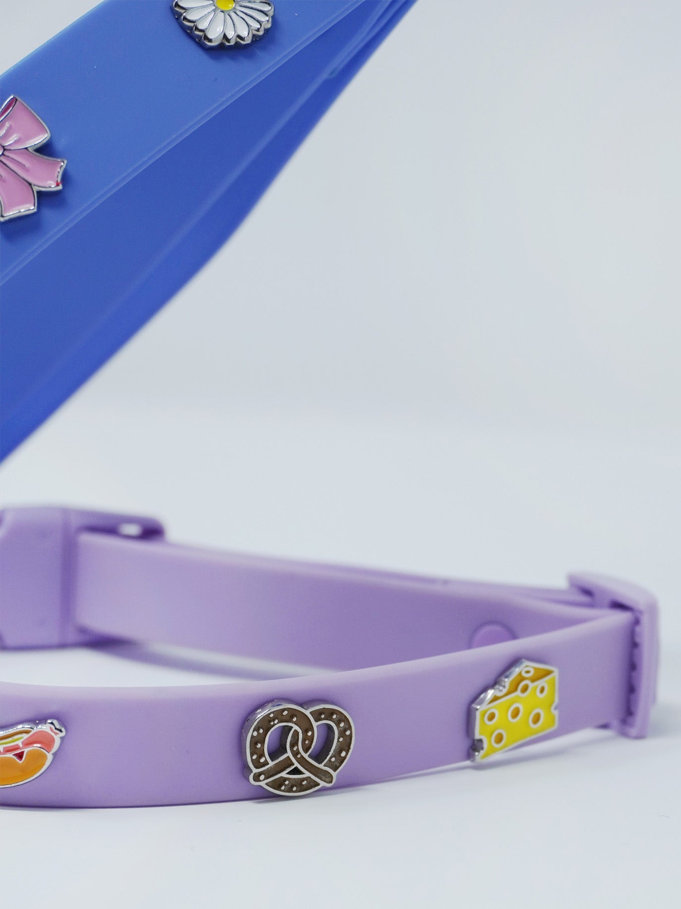 Pretzel Dog Collar Charm