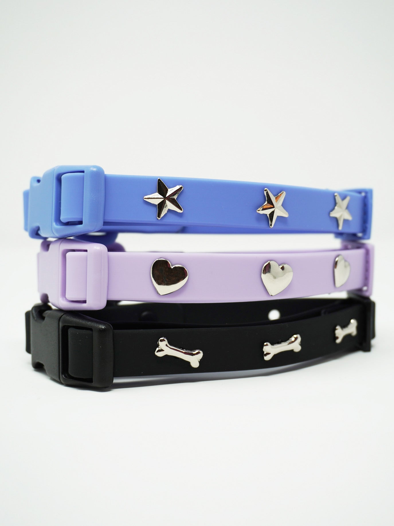 Silver Star Dog Collar Charm