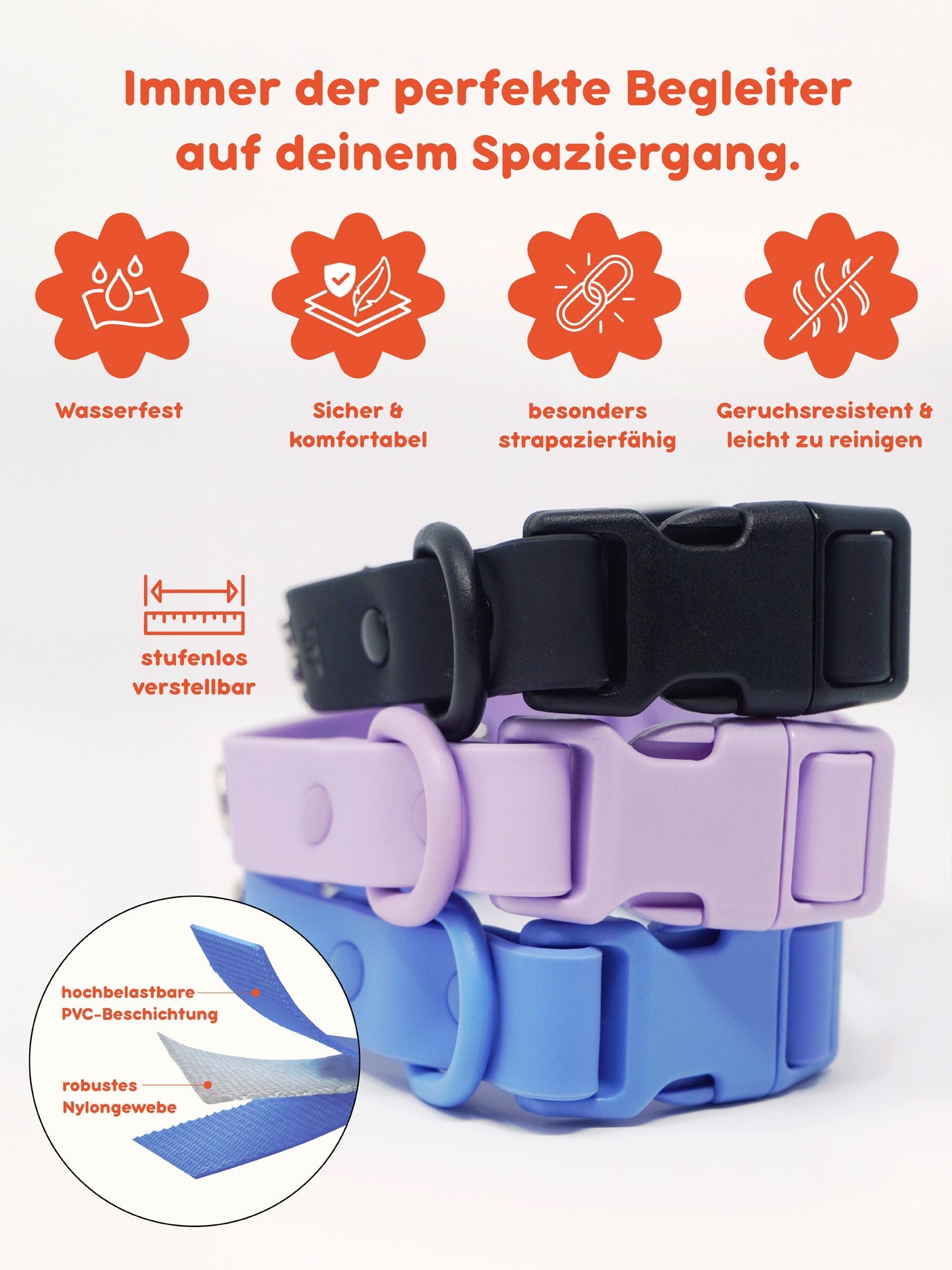 Waterproof Outdoor Dog Collar