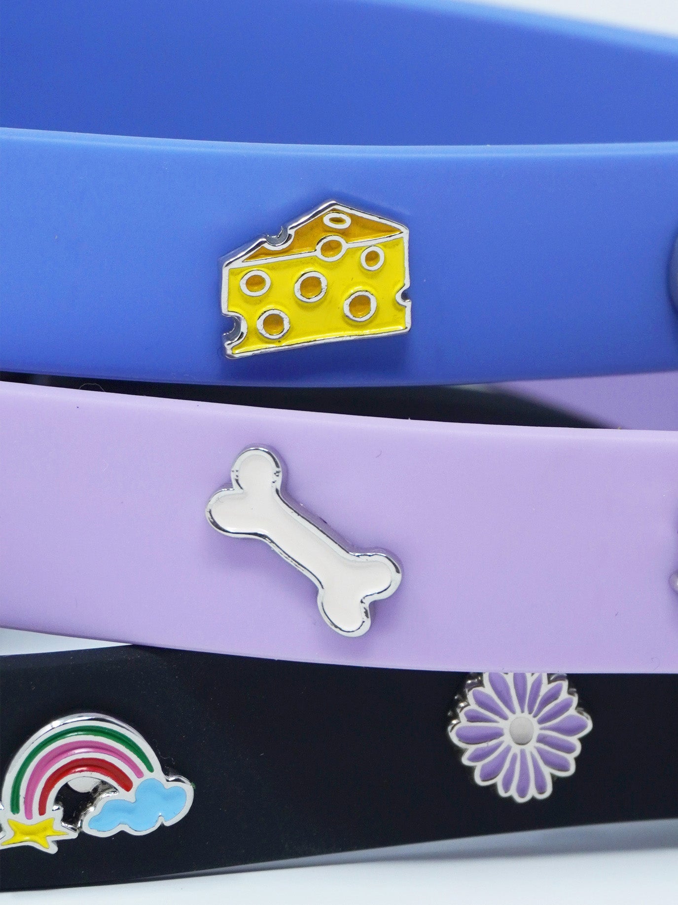 Cheese Dog Collar Charm