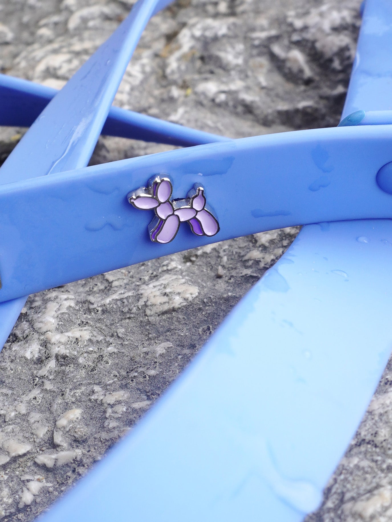Balloon Dog Collar Charm