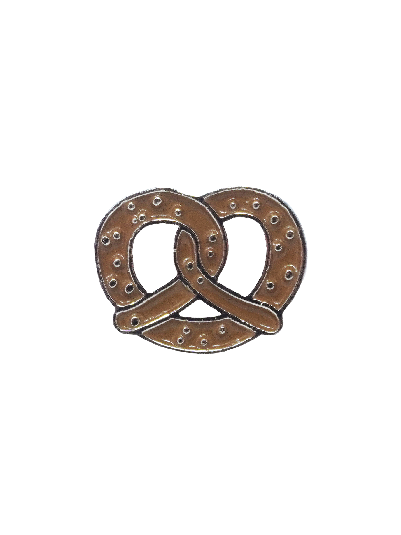 Pretzel Dog Collar Charm