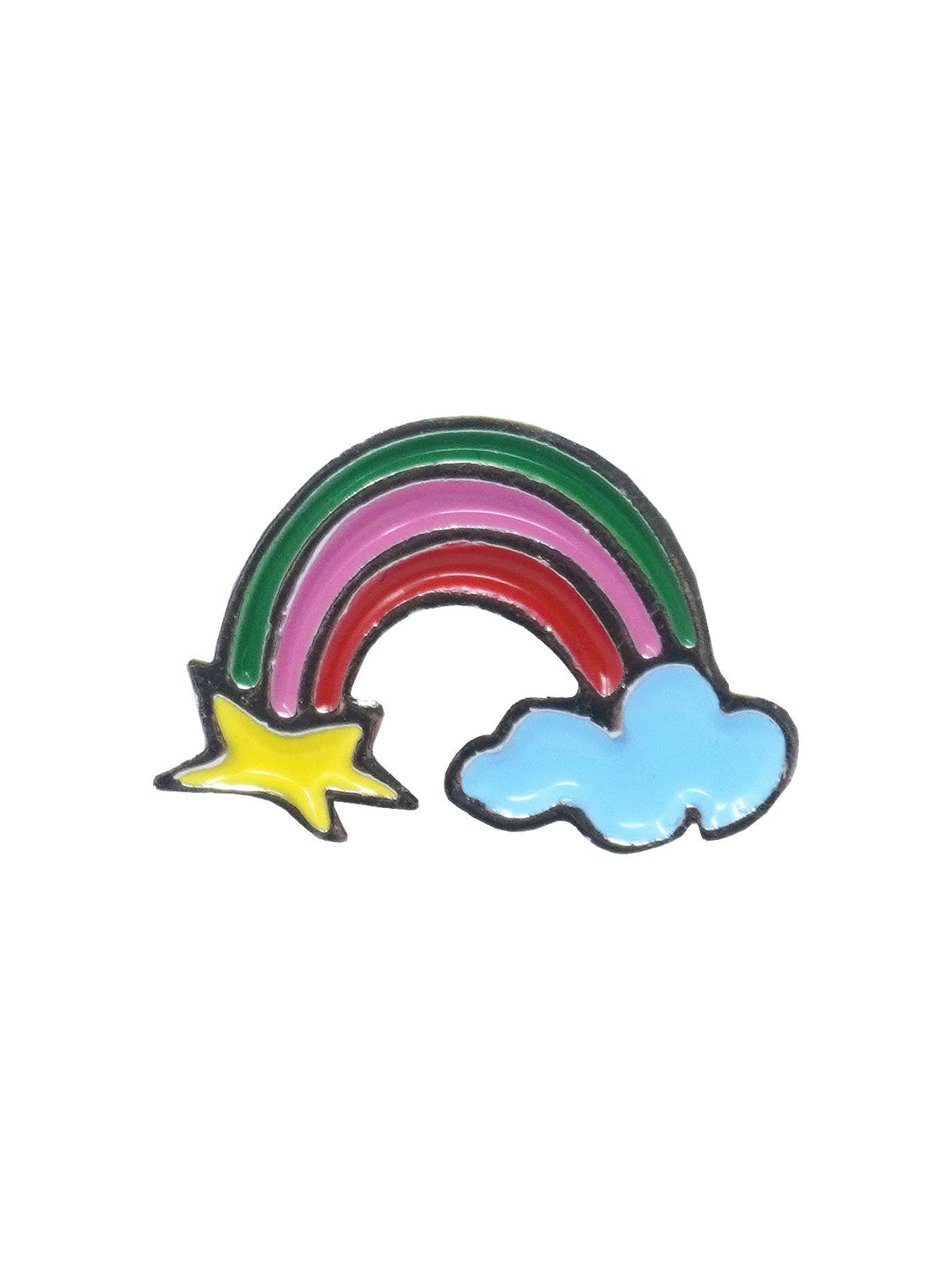 Rainbow Dog Collar Charm