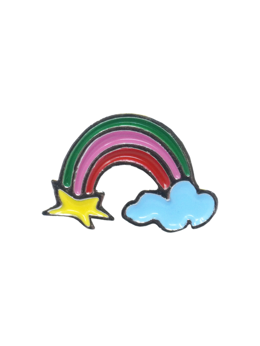 Rainbow Dog Collar Charm