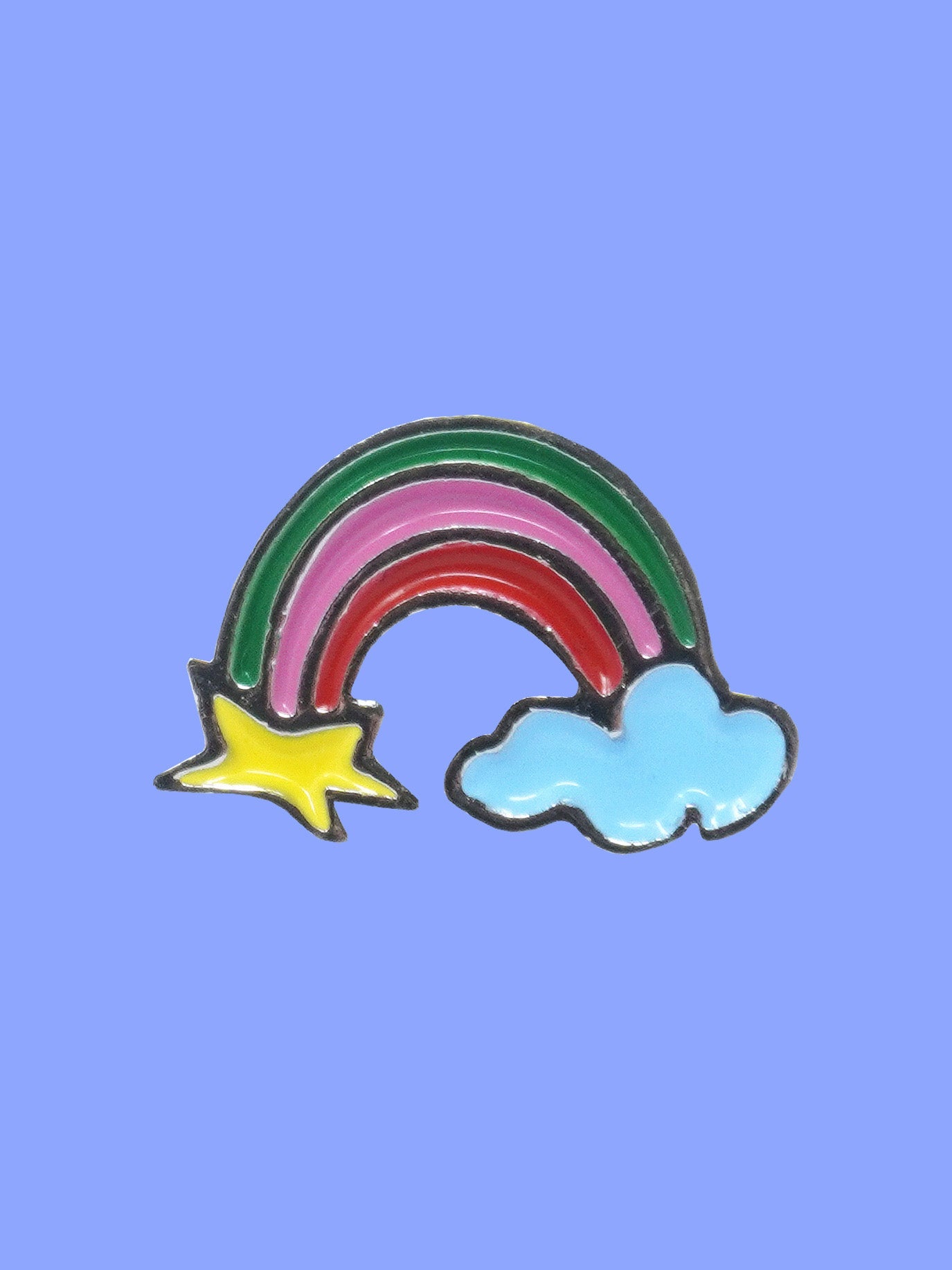 Rainbow Dog Collar Charm