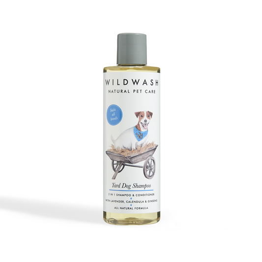 WildWash Yard Dog Shampoo – 2-in-1 Natural Shampoo & Conditioner for Dogs 250ml
