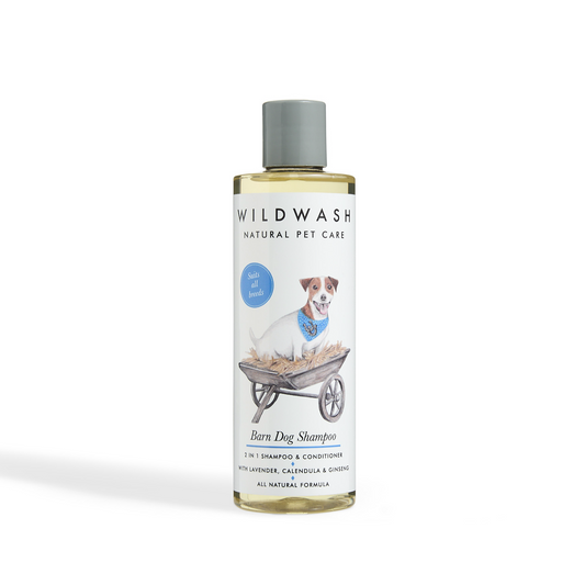 WildWash Barn Dog Shampoo – 2-in-1 Natural Shampoo & Conditioner 250ml
