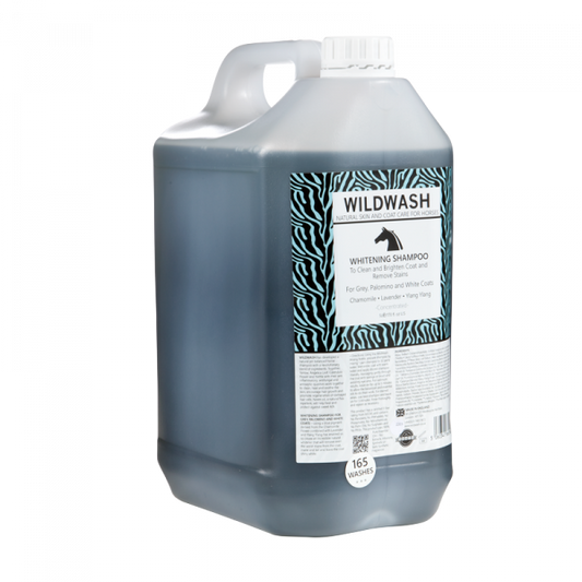 Equine Natural Whitening Horse Shampoo for Grey Coats 5LTR