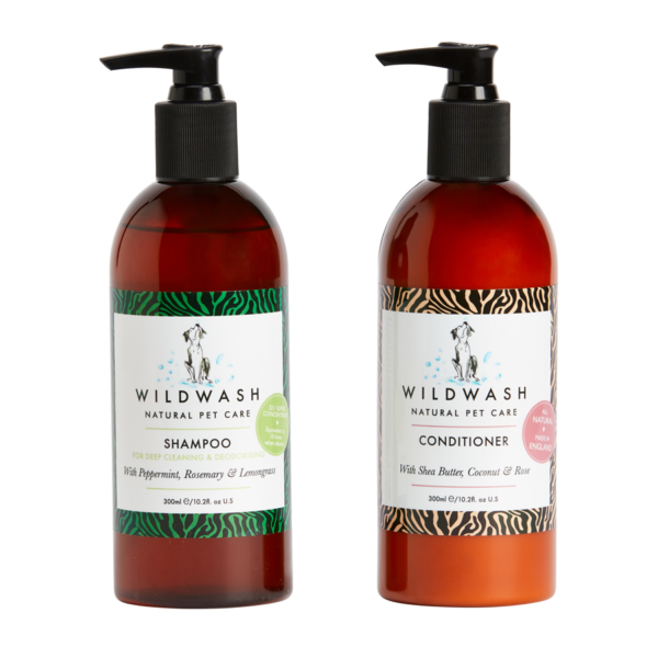 Deep Clean Shampoo for Dogs 300ml & Nourishing Conditioner Bundle