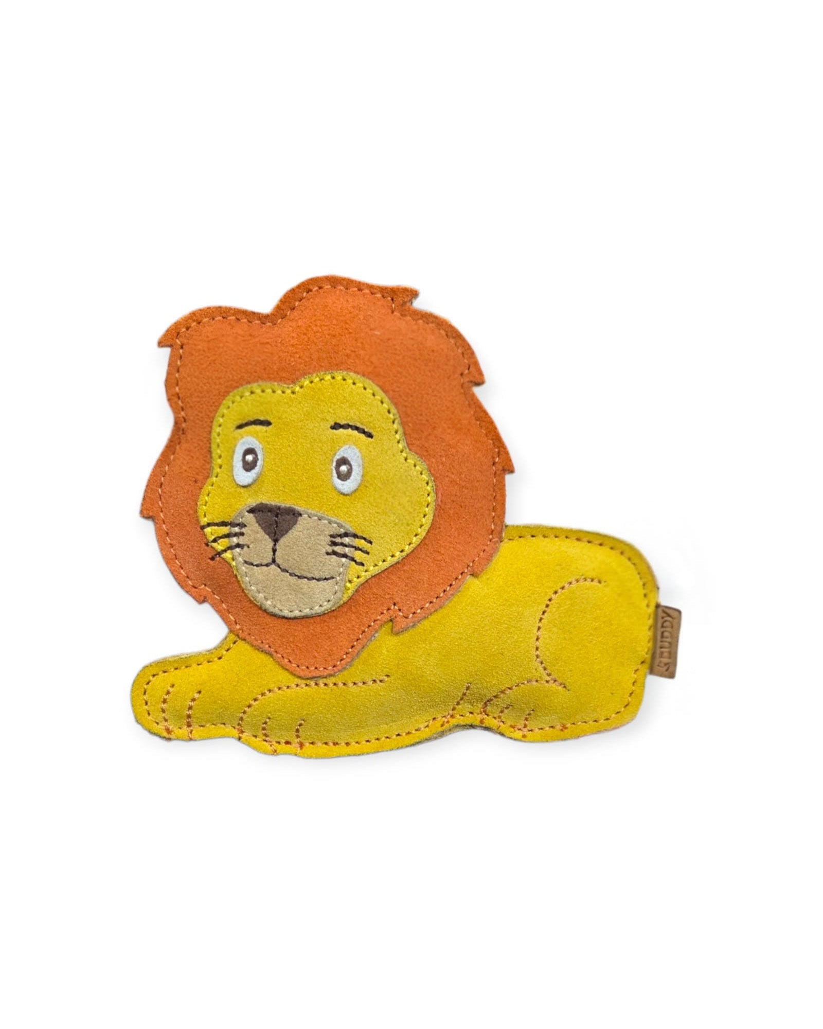 BUDDY. Leather Dog Toy "Lion" - natural dog toy available online from BUDDY. dog accessories